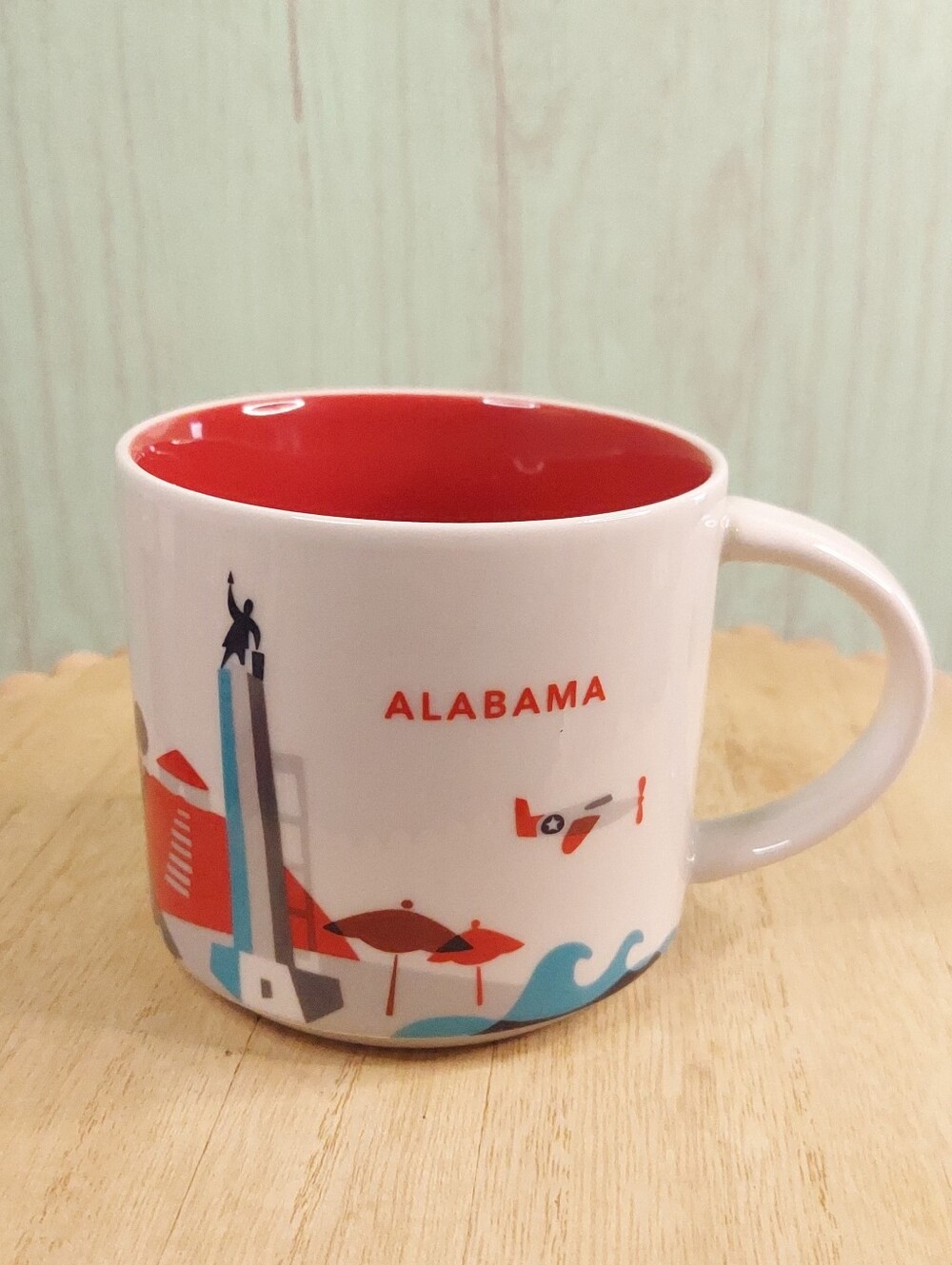 Starbucks You Are Here Alabama Mug 14oz